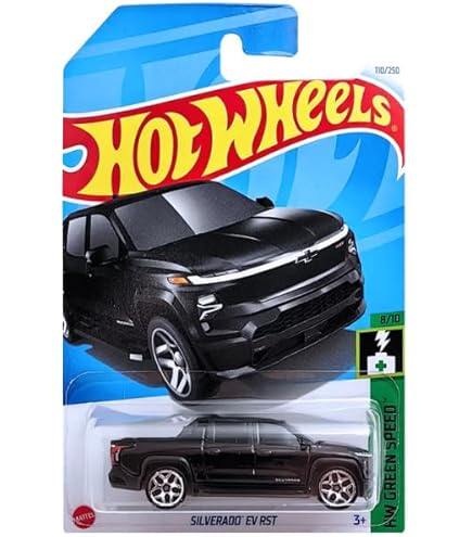 HE Hot Wheels HW EV Silverado EV RST - Blue