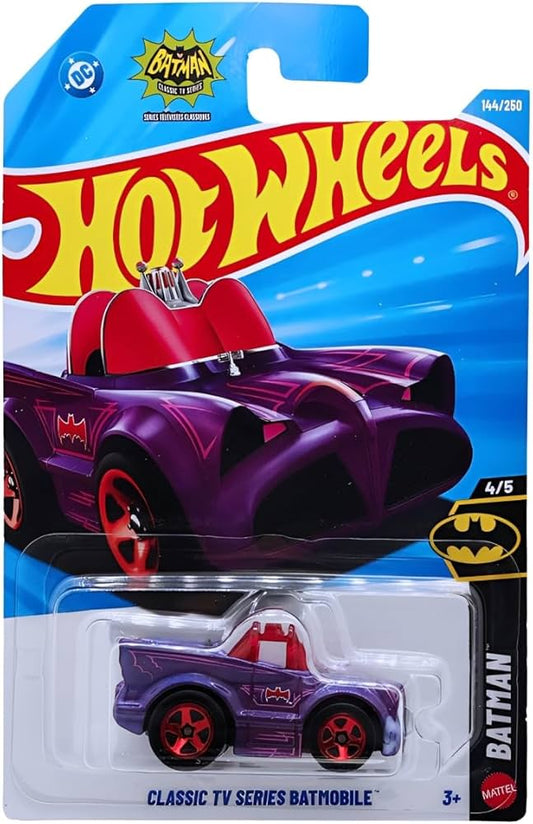 HE Hot Wheels Batman Classic TV Series Batmobile - Purple