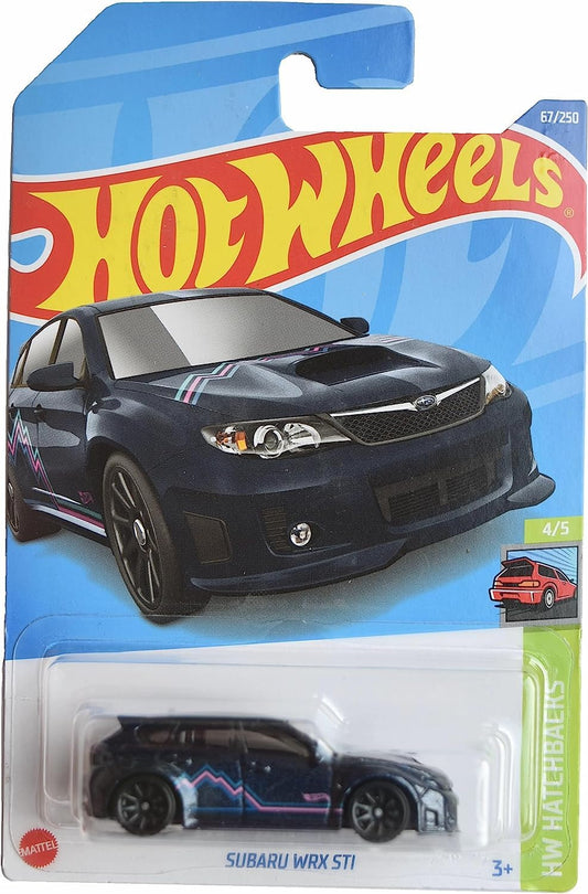 HE Hot Wheels HW Hatchbacks Subaru WRX STI Black