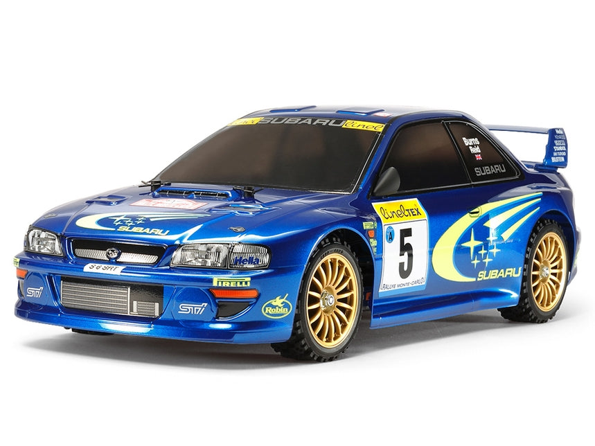 Tamiya TT02 Subaru Imprezza Monte Carlo Rally Car 1999