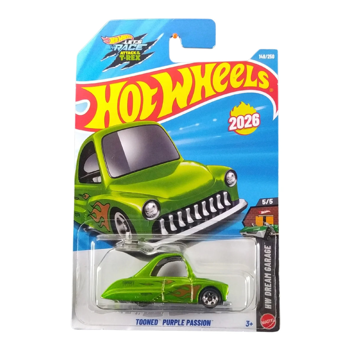 HE Hot Wheels HW Dream Garage Tooned Purple Passion