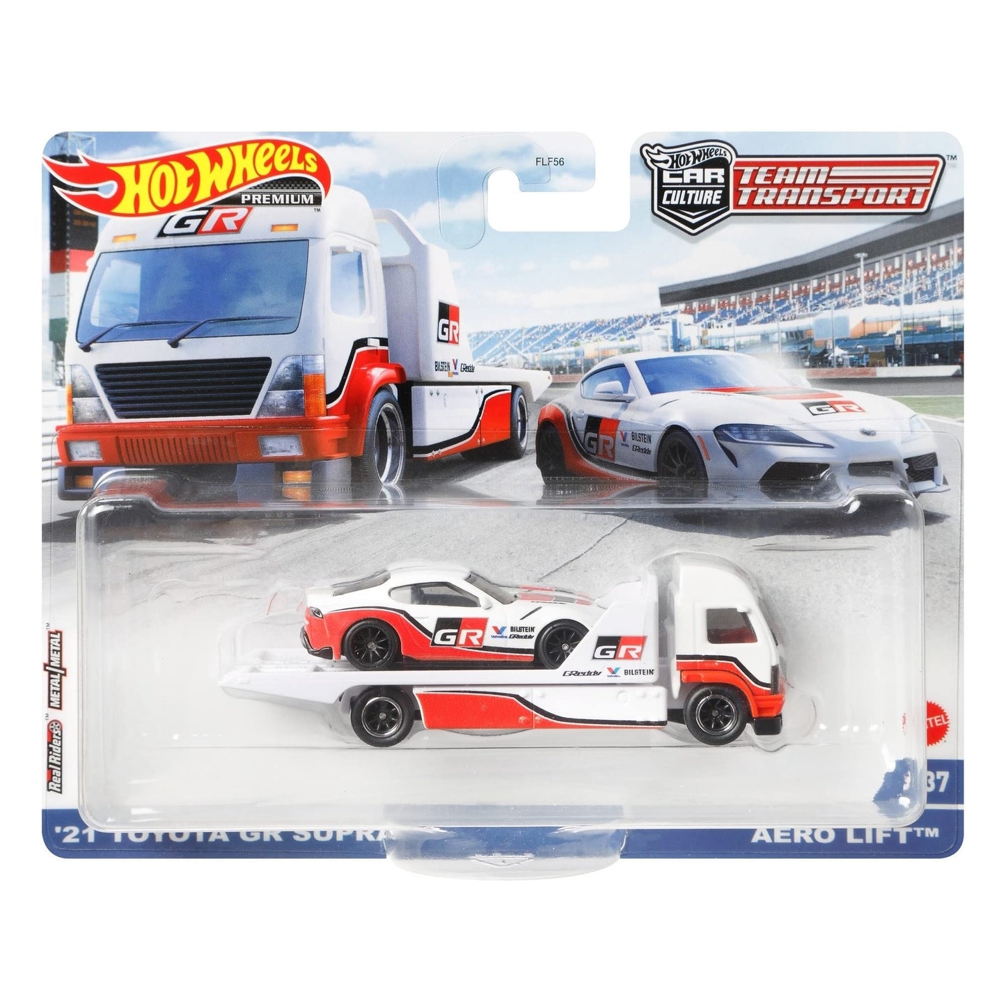 Hot Wheels Premium Team Transport '21 Toyota GR Supra Aero Lift