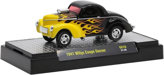 M2 Machines 1941 Willys Coupe Gasser HE