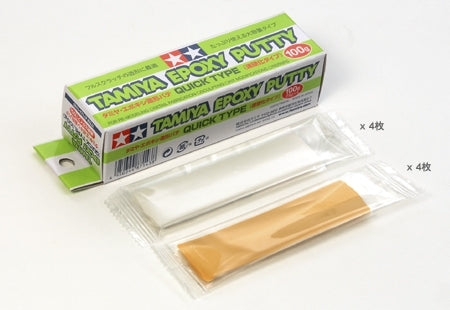 87143 Tamiya Epoxy Putty Quick Type 100g