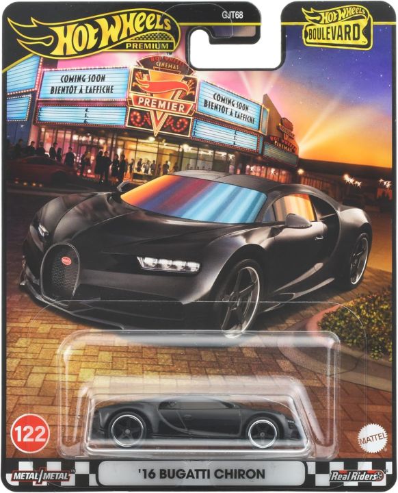 Hot Wheels Premium Boulevard 16 Bugatti Chiron
