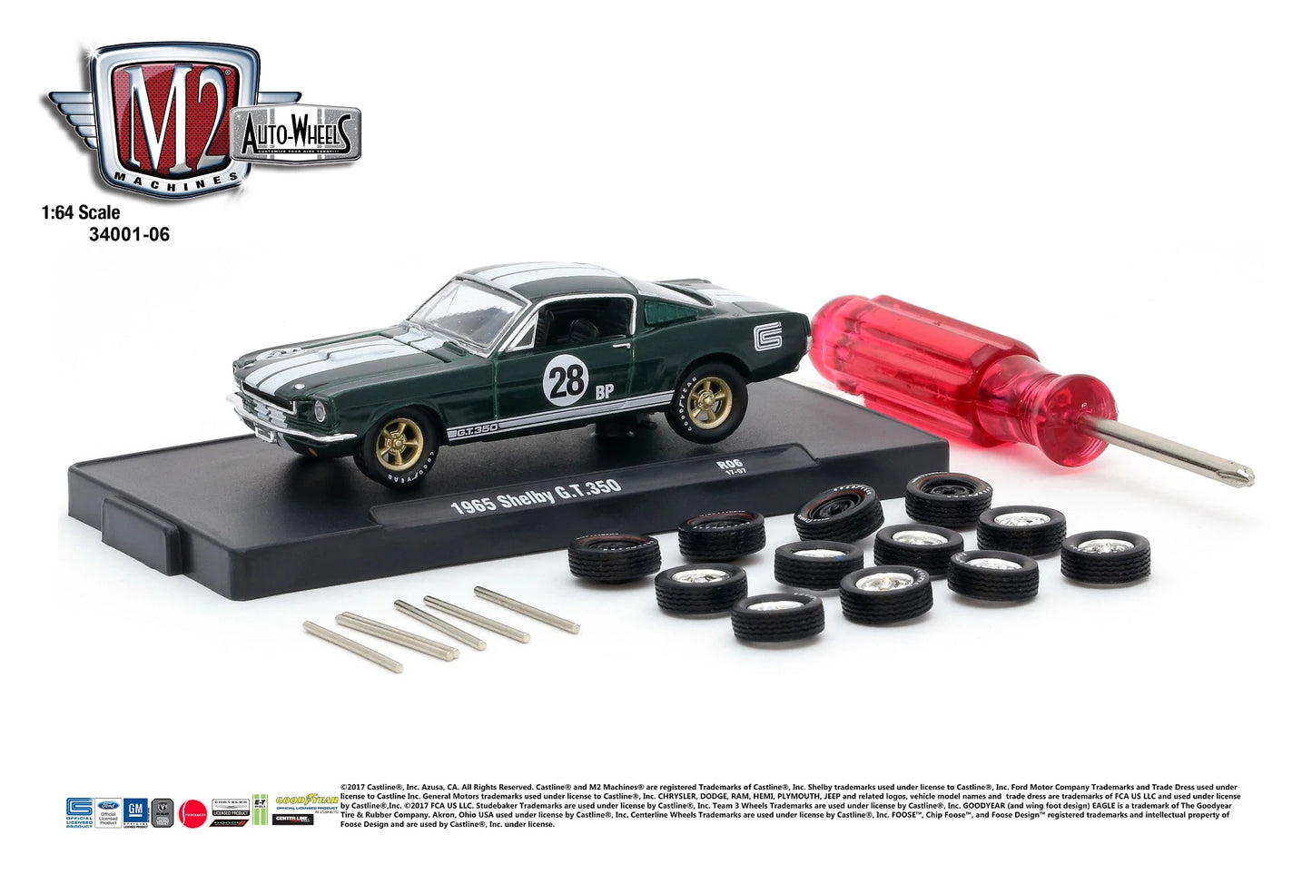 M2 Machines Auto-Wheels Details Like No Other 1965 Shelby G.T.350