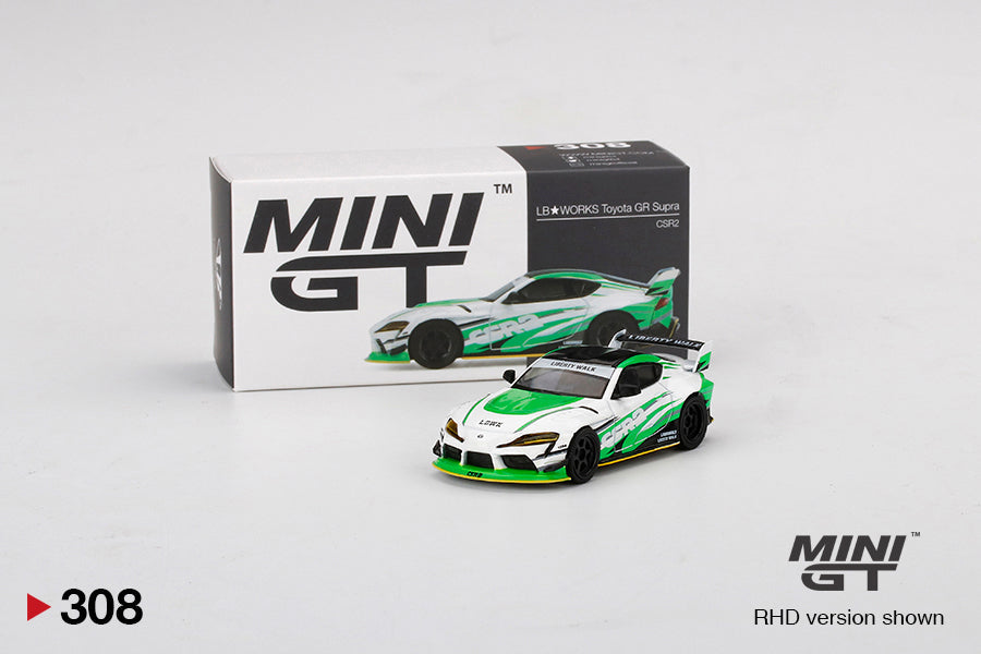 HE LB Works Toyota GR Supra CSR2 MiJo Exclusive Mini GT #308