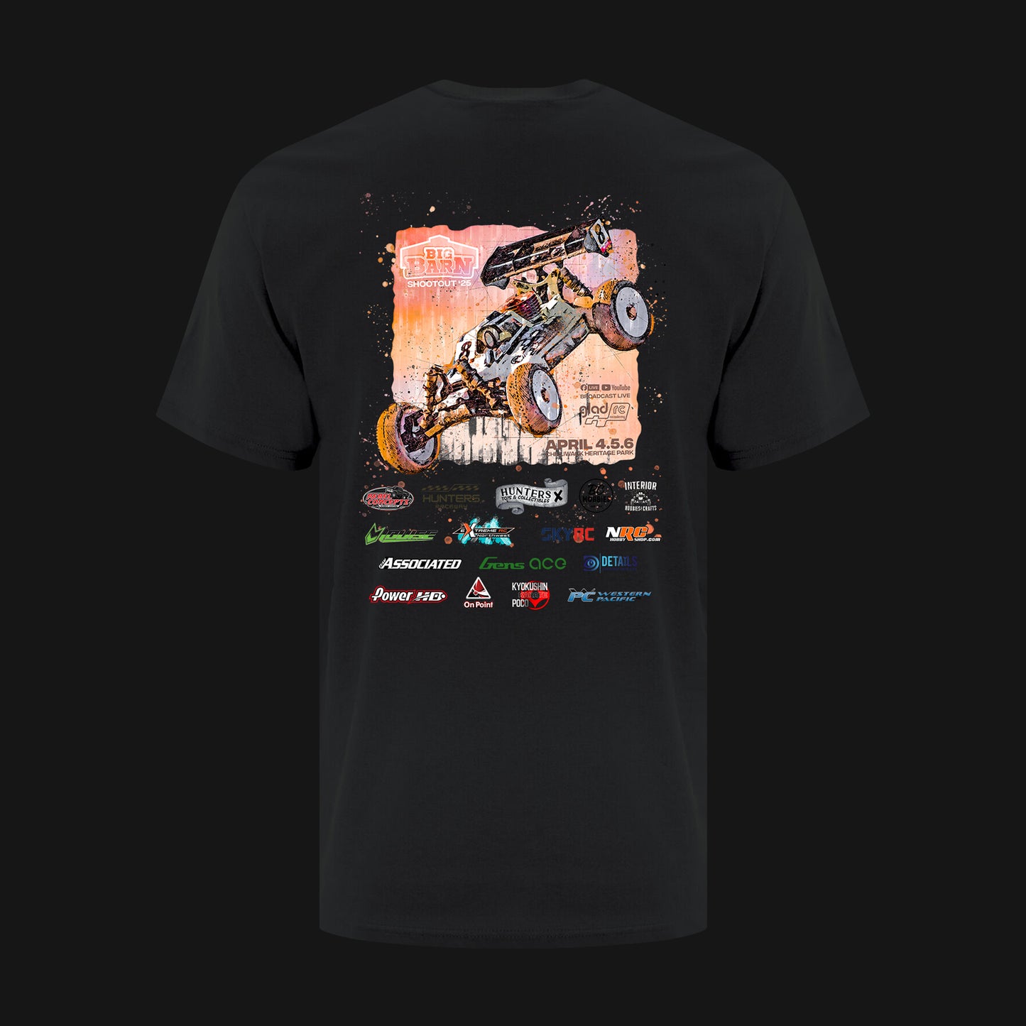 Big Barn '25 T-Shirt Black