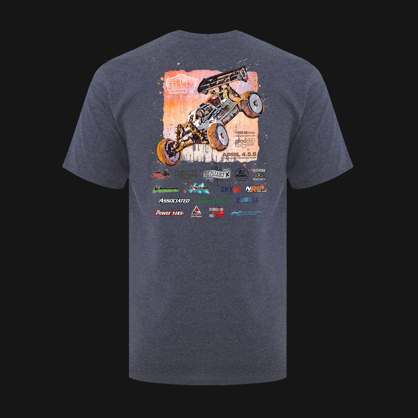 Big Barn '25 T-Shirt Navy