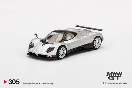 HE Pagani Zonda F Silver MiJo Exclusive Mini GT #305