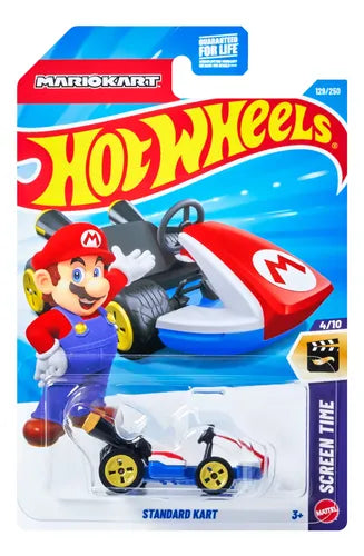 Hot Wheels Screen Time Mario Kart Standard Kart