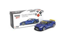 HE Mini GT 93 Pandem Nissan GT-R (R35) Velocity Blue