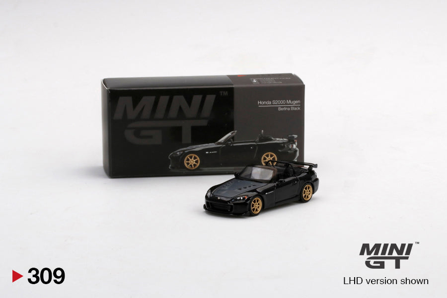 HE Mini GT #309 Honda S2000 (AP2) MUGEN Berlina Black