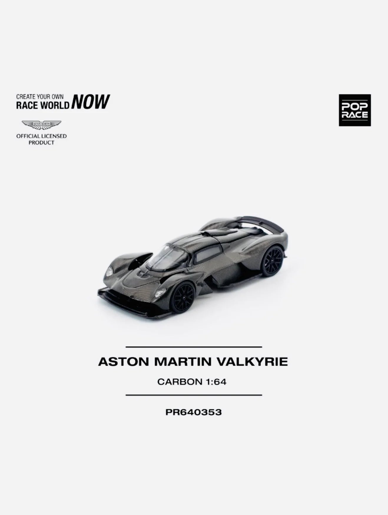 HE PR640353 Pop Race Aston Martin Valkyrie 353