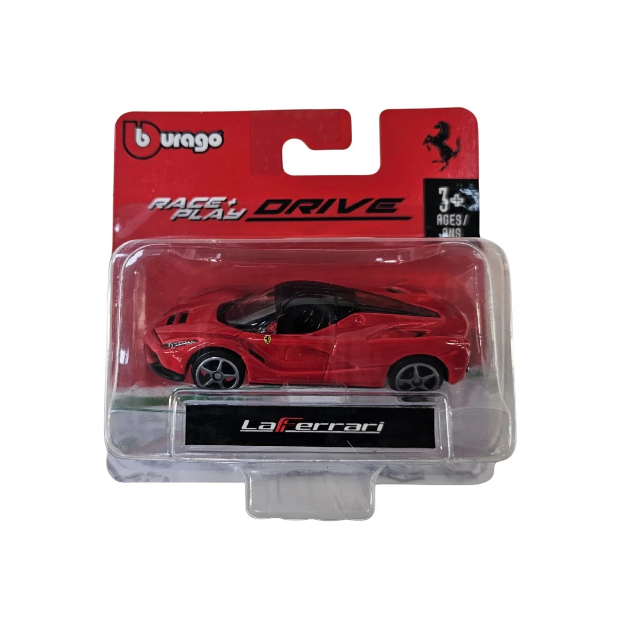 HE Bburago Ferrari LaFerrari Race + Play 1/64 Scale