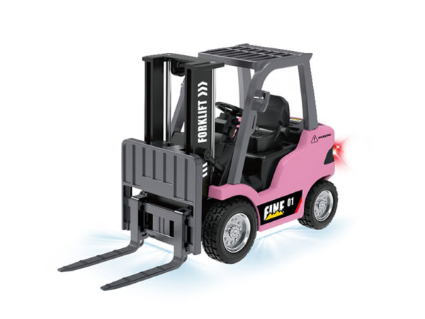 HG4-243 1:64 Pink R/C Forklift With APP Control