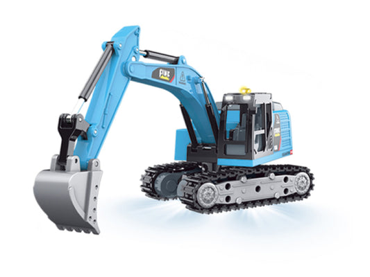 HG4-301 1:64 R/C Light Blue Mini Excavator With APP Control