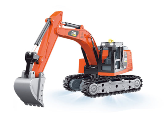 HG4-301 1:64 R/C Orange Mini Excavator With APP Control