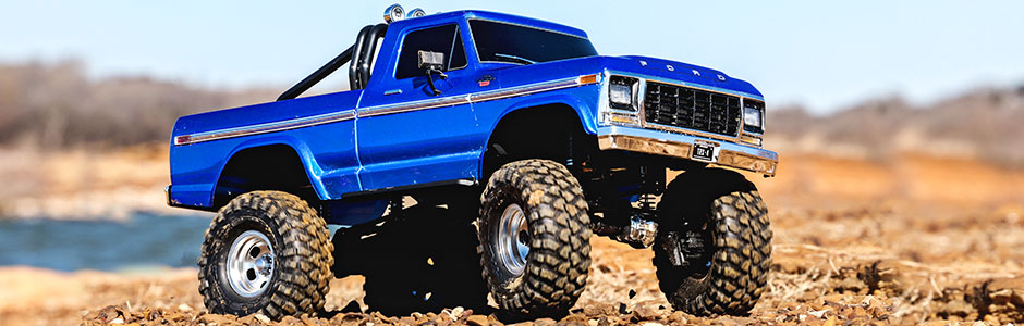 Traxxas TRX 4 HighTrail ED F150 Ranger XLT Blue