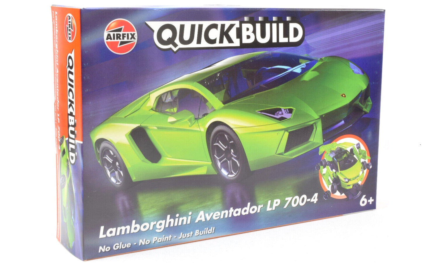 AirFix Quick Build Lamborghini Aventador LP 700-4 Green