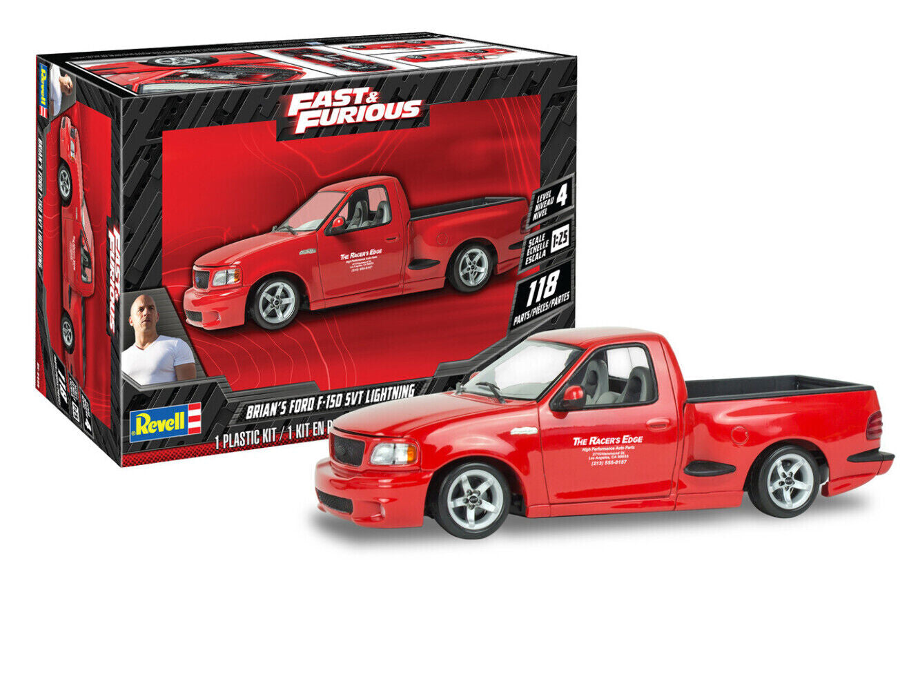 Revell Fast And Furious Brian’s Ford F-150 SVT Lightning Plastic Kit