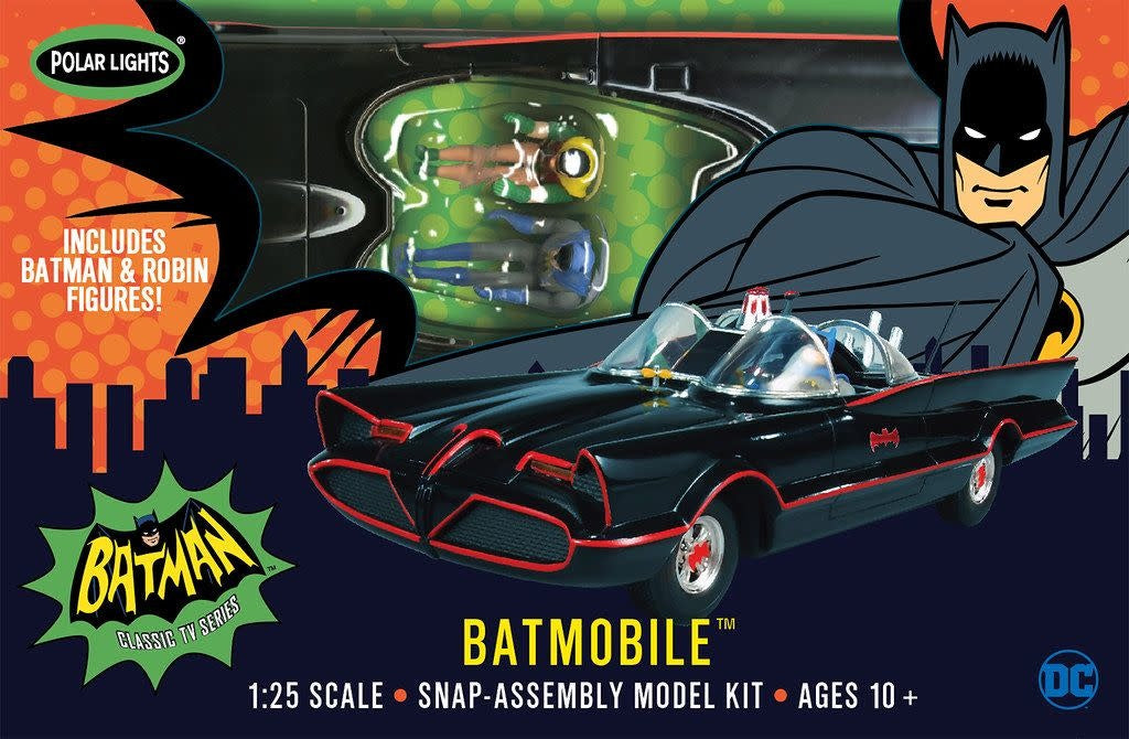 Polar Lights Batman Classic TV Series BatMobile Snap Assembly Kit