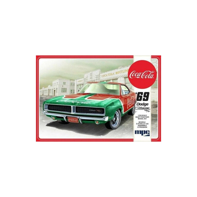 MPC Coca-Cola ‘69 Dodge Charger R/T Snap Together Model Kit