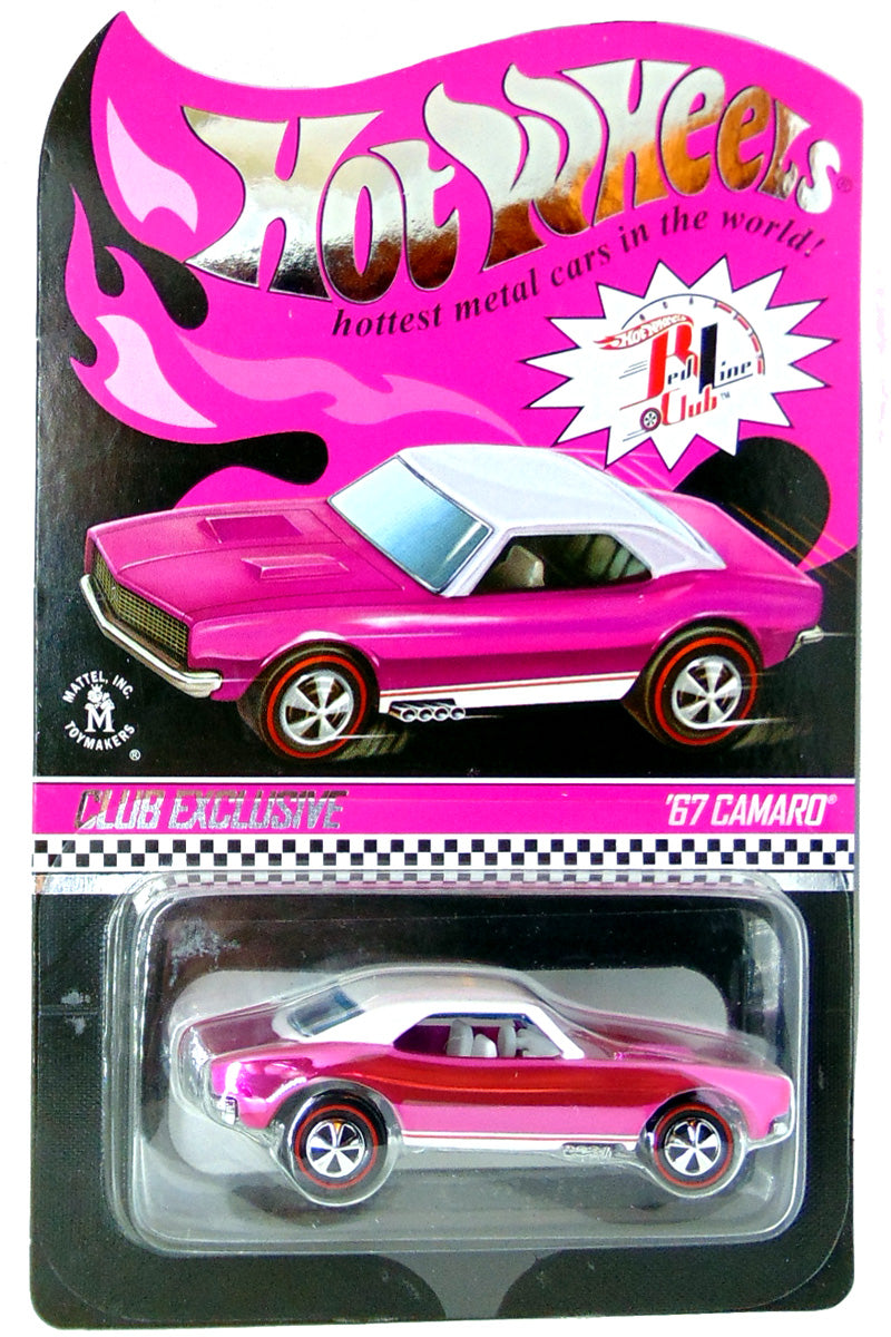 HotWheels RLC ‘67 Camaro pink