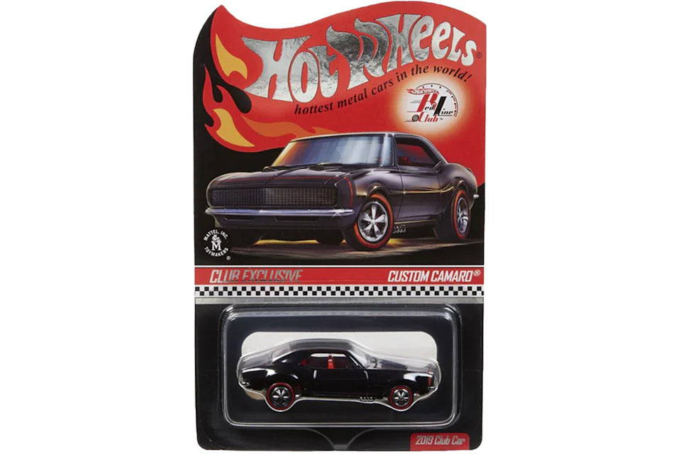 HotWheels RLC Custom Camaro 2019 black