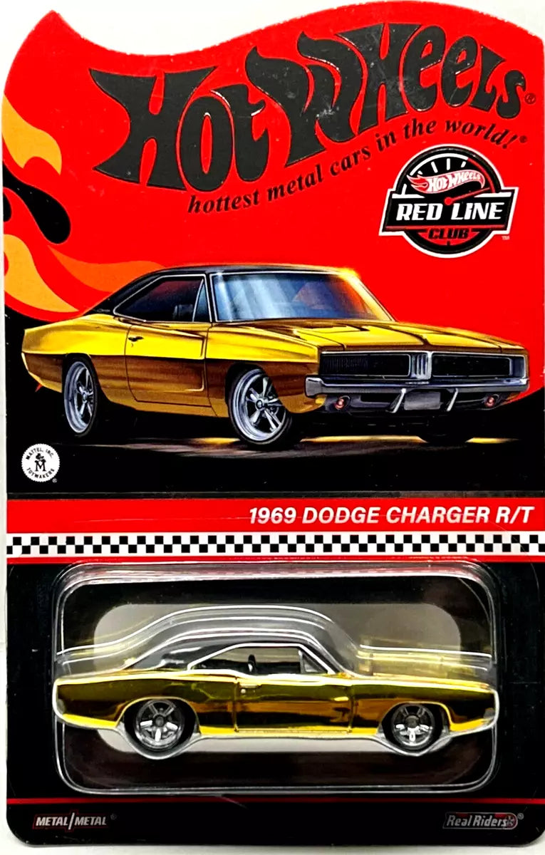 HE Hot Wheels Red Line Club 1969 Dodge Charger R/T