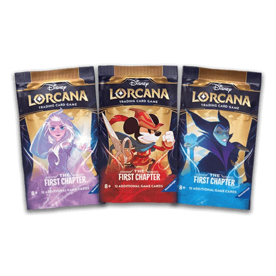 Disney Lorcana the First Chapter Trading Card Packs