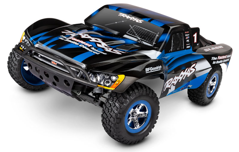 TRA58034-8BLUE Traxxas Slash 1/10 2WD Short Course Racing Truck