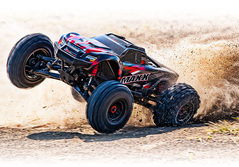 TRA89086-4BLUE Traxxas Maxx 4S V2 - 1/10 Scale 4WD Brushless Monster Truck