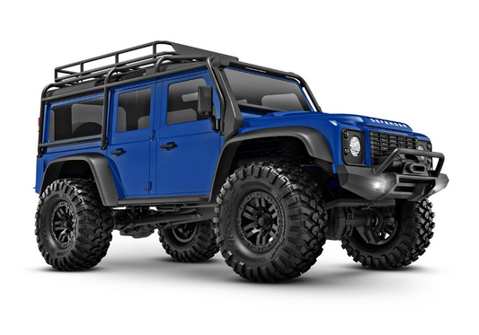 TRA97054-1BLUE Traxxas TRX-4M Land Rover Defender 1/18 RTR 4x4 Trail Truck