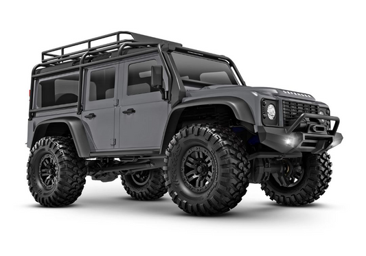 TRA97054-1SILVER Traxxas TRX-4M Land Rover Defender 1/18 RTR 4x4 Trail Truck