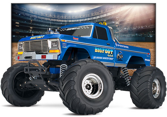 TRA36034-8 Traxxas Bigfoot No.1 1/10 Officially Licensed Replica Monster Truck RTR