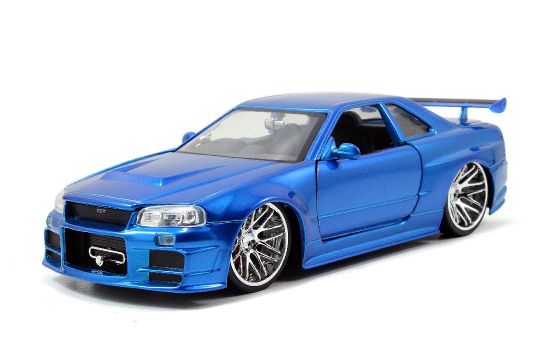 JAD97173 Jada Fast And Furious Brian’s Nissan Skyline GT-R (R34)