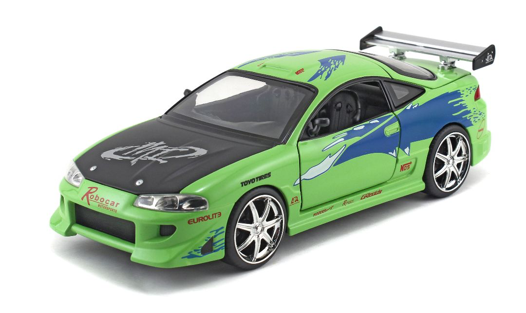 JAD97603 Jada 1/24 Fast and Furious Brian’s Mitsubishi Eclipse