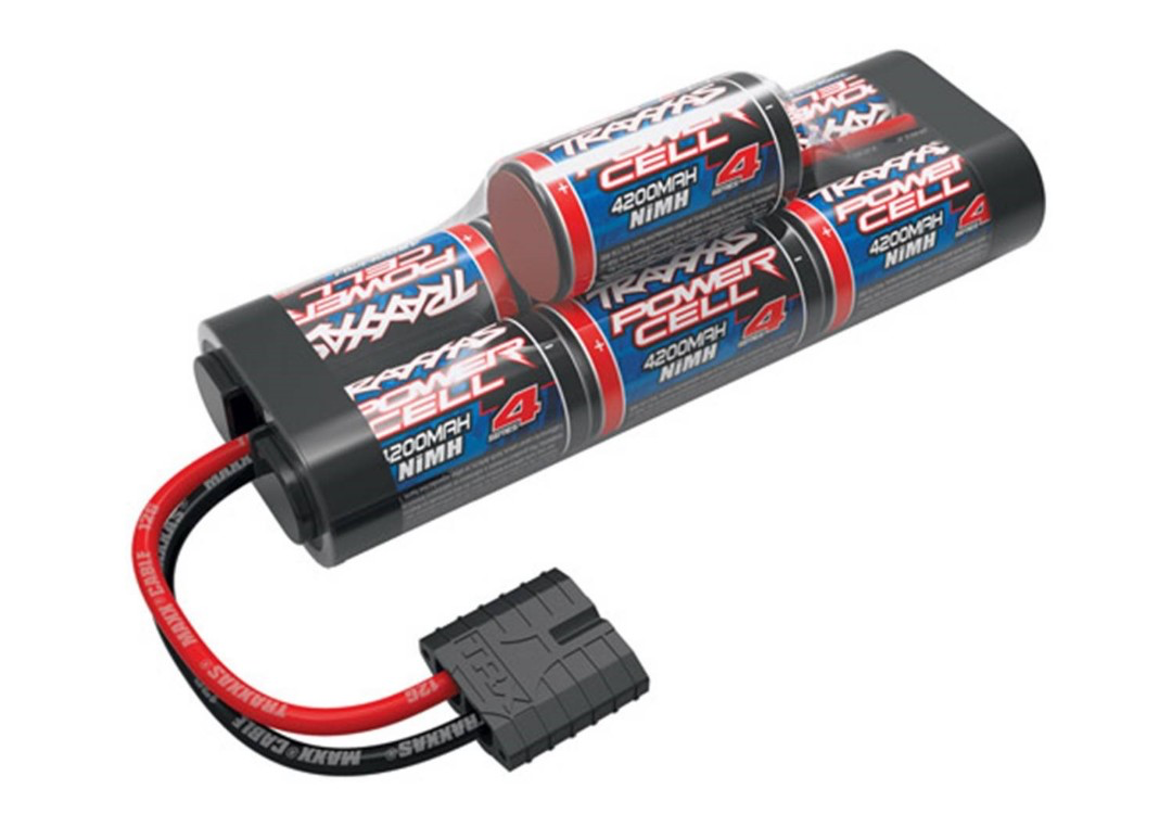 TRA2951X Traxxas Series 4 Power Cell 4200mAh 8.4V NiMH iD Plug Hump