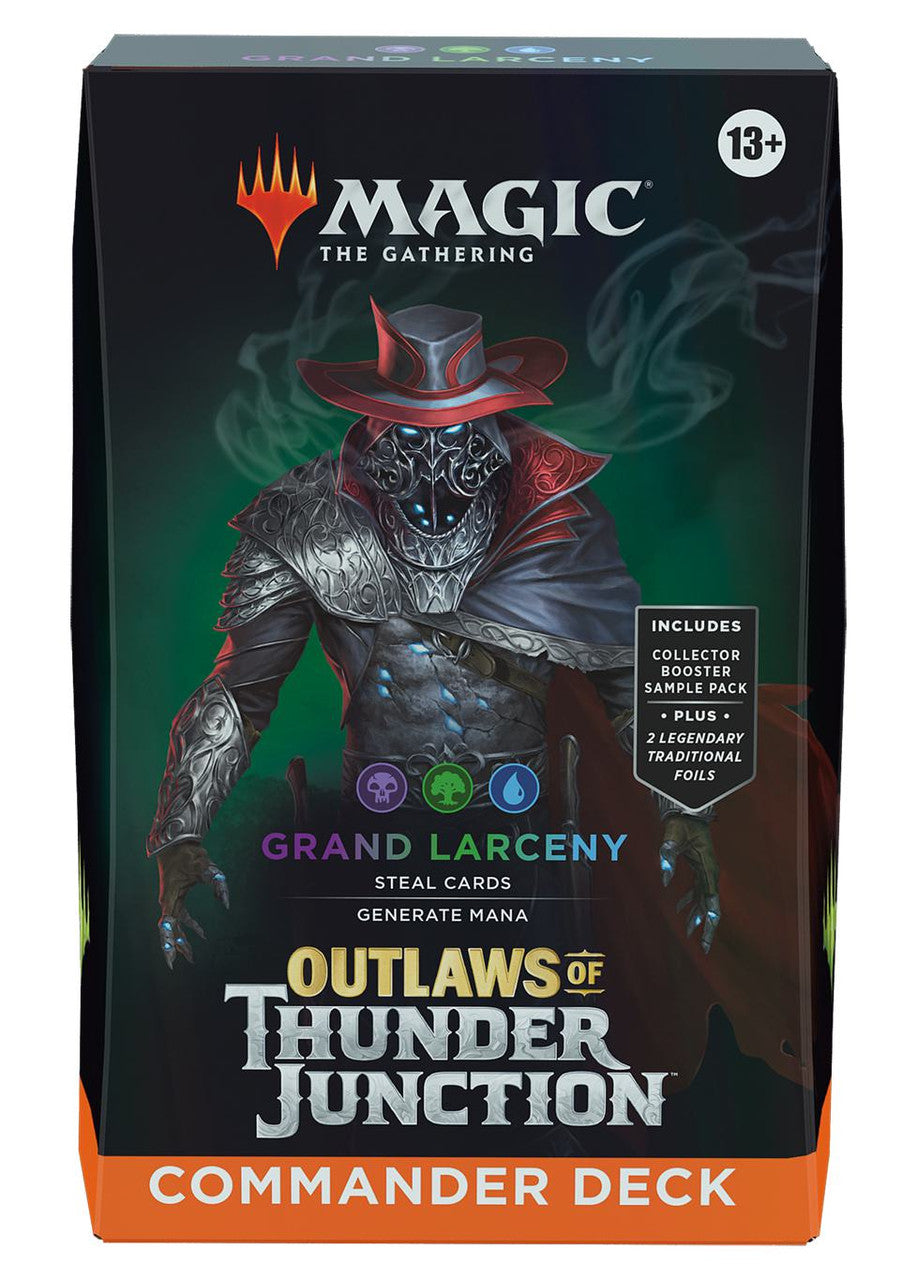 MTG Outlaws Of Thunder Junction Commander Deck Grand Larceny