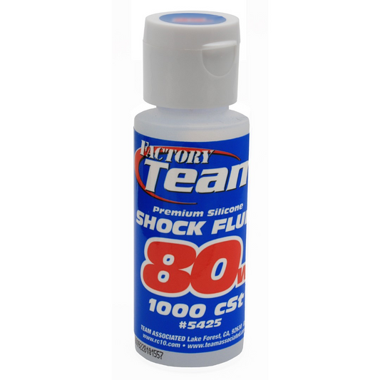 ASC5425 Team Associated Silicone Shock Oil (2oz) (80wt)