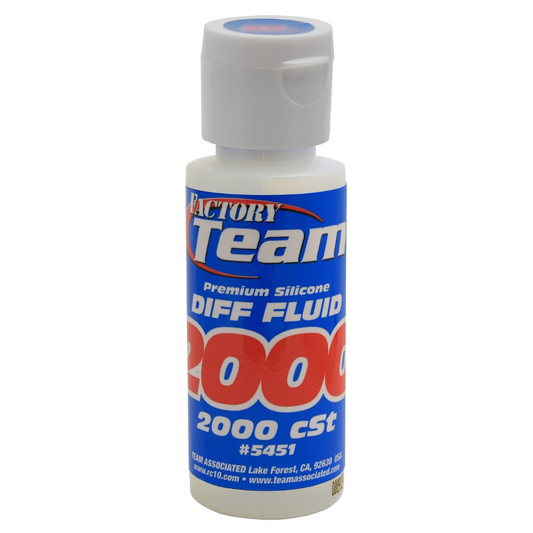 ASC5451 Team Associated Silicone Differential Fluid (2oz) (2,000cst)