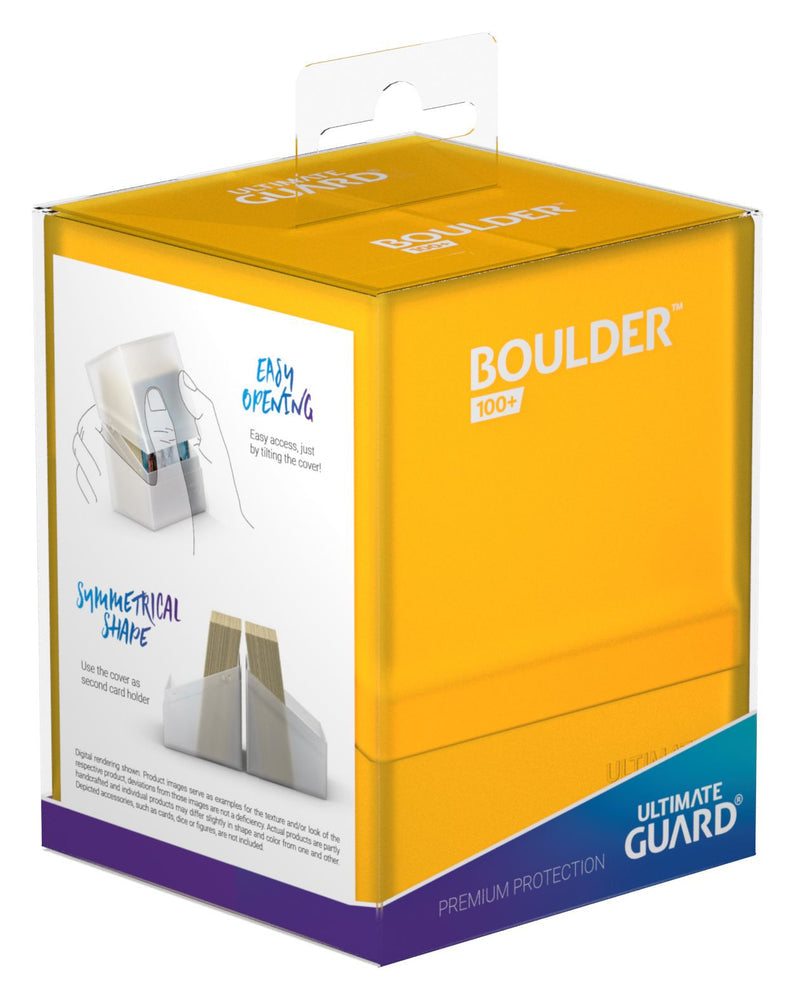 Ultimate Guard Premium Protection Boulder 100+ Amber