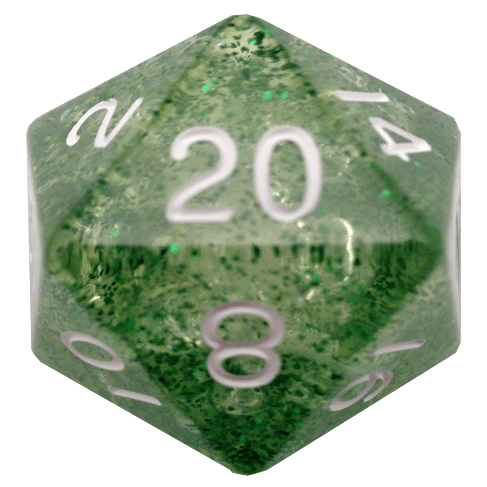 MDG 35mm Mega Acrylic d20 Ethereal Green