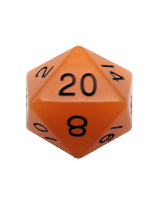 MDG 35mm Mega Acrylic d20 Glow Orange