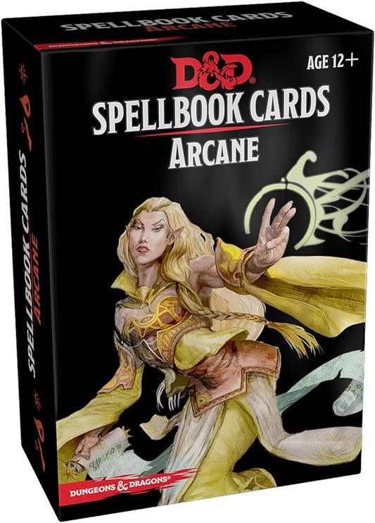 D&D Spellbook Cards Arcane