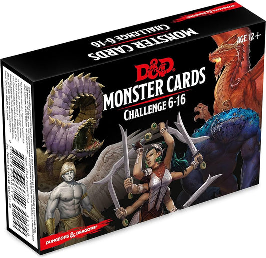 D&D Monster Cards Challenge 6-16