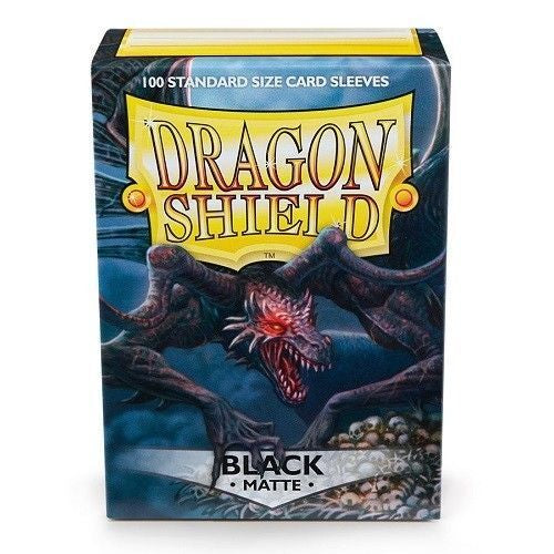 AT-11002 Dragon Shield Black - Matte Sleeves - Standard Size