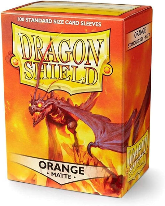 AT-11013 Dragon Shield Orange - Matte Sleeves - Standard Size