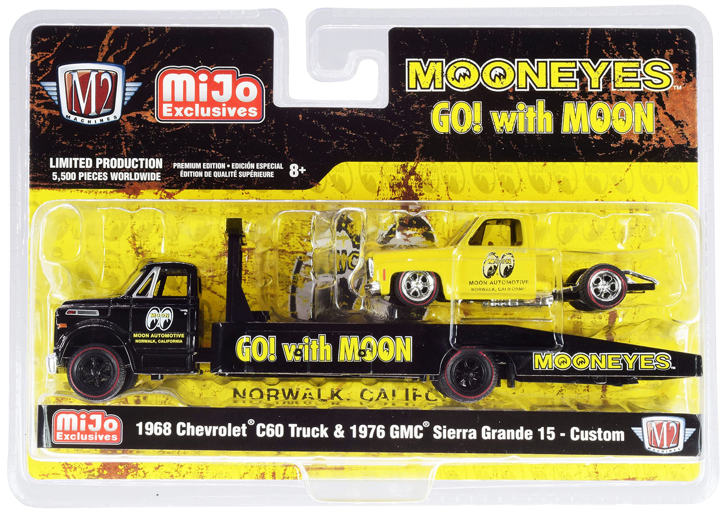 M2 Machines Mooneyes 1968 Chevrolet C60 Truck & GMC Sierra Grande 15 - Custom HE